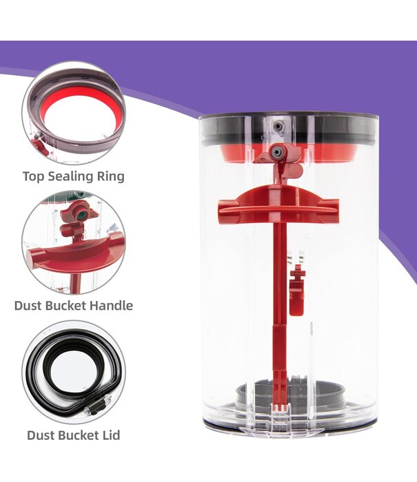 Dyson Big Bin Assembly - Dyson V11, SV14/SV15 (Replacement)