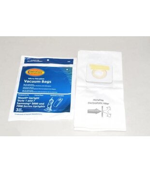 Bissell EnviroCare Bags - Style 1 & 7,  Samsung 5000/7000  (3 Pack)