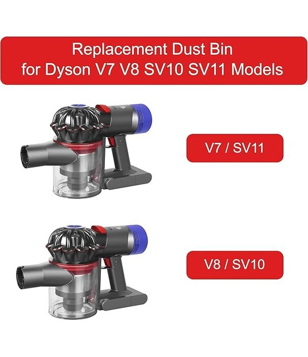 Dyson Bin Assembly - Dyson Cordless V7, V8, SV10, SV11 (Replacement)