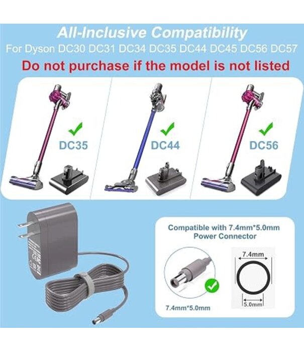 Dyson Charger Service Assembly - Dyson DC31, DC34, DC35, DC44, DC56