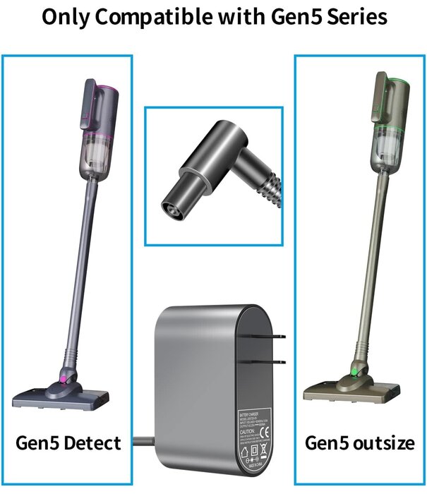 Dyson Charger Service Assembly - Dyson Replacement Gen5detect/Outsize