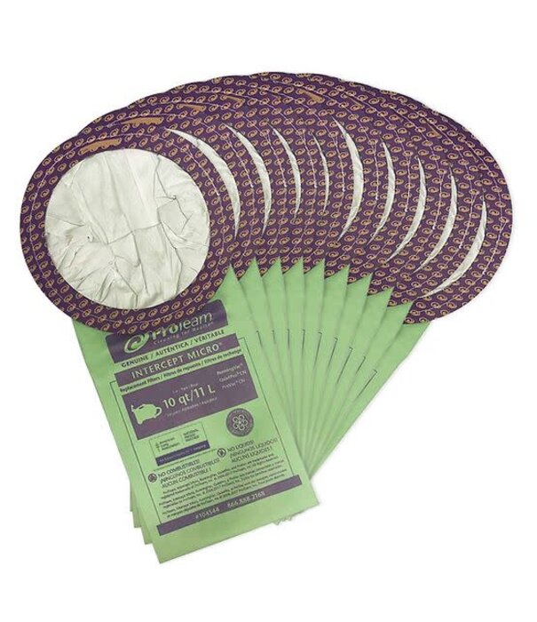 ProTeam Genuine Disposable Bags - Proteam Running Vac 10Qt (10 Pack)