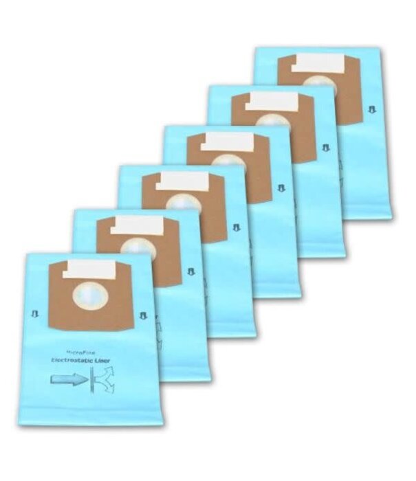 Riccar & Simplicity Simplicity Paper Bags - Type J (6 Pack)