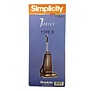 Simplicity Paper Bags - Type B (12 Pack)
