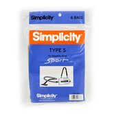 Simplicity Paper Bags - Type Z (6 Pack)