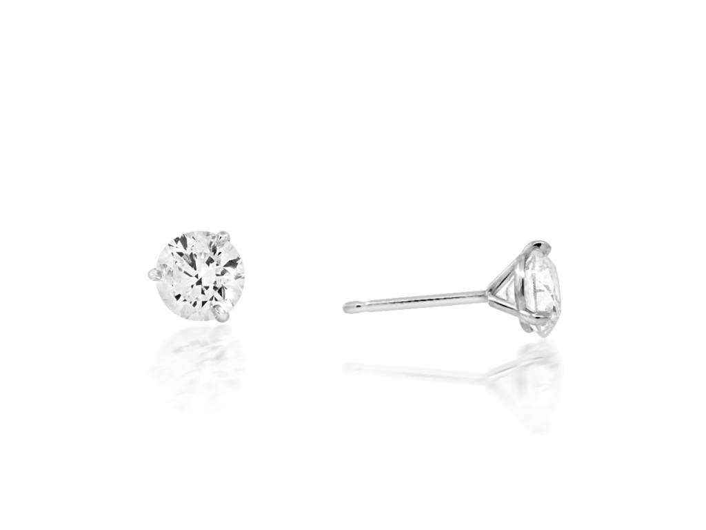 1 40ct Twt Hsi3 Diamond Stud Earrings E1793 Trabert Goldsmiths Trabert Goldsmiths 1 40ct Twt Hsi3 Diamond Stud Earrings