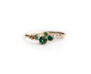 Melanie Casey Trellis in Giverny Cluster Ring ME27