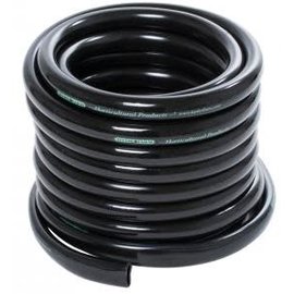 Active Aqua Active Aqua 1/2" ID Black Tubing 25'