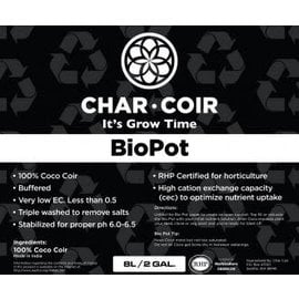 Char Coir Char Coir BioPot, 8 L, single