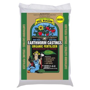 Wiggle Worm Wiggle Worm Earthworm Castings, 30 lb