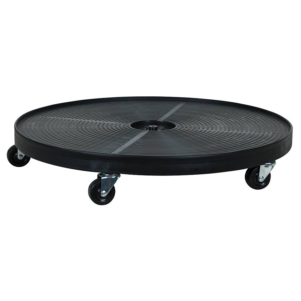 Gro Pro Plant Dolly Black, 24&quot; Round St. Louis