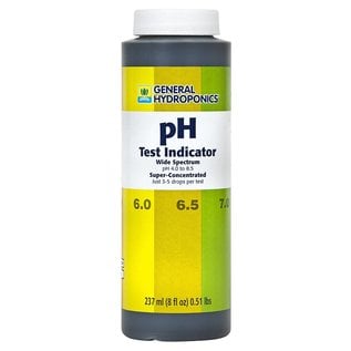 General Hydroponics GH pH Test Indicator, 8 oz