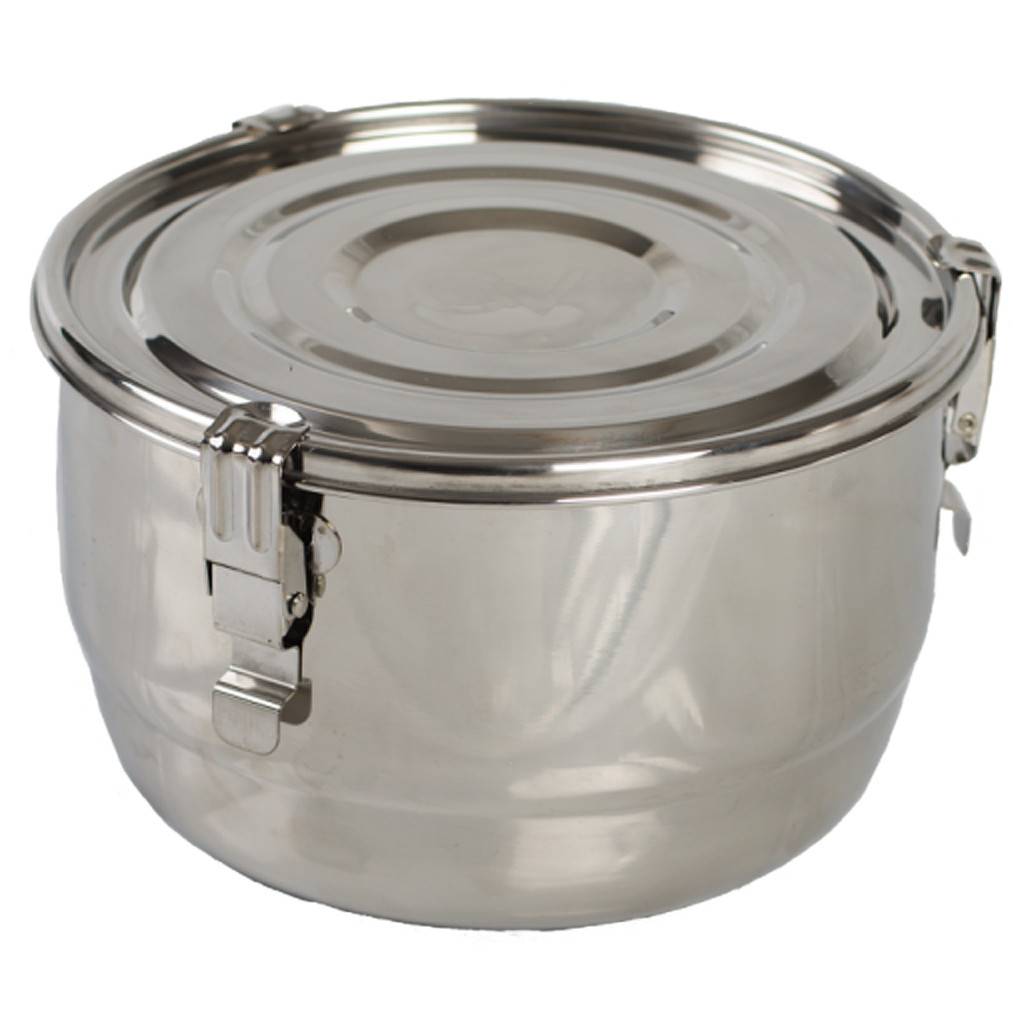 Stainless Steel Humidity Controlled Storage Container by CVault