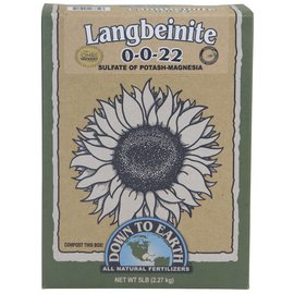 Down To Earth Down To Earth™ Langbeinite (Sul-Po-Mag) 0 - 0 - 22 - 5 Lb