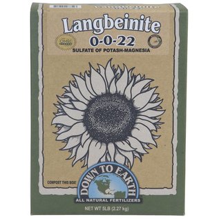 Down To Earth Down To Earth™ Langbeinite (Sul-Po-Mag) 0 - 0 - 22 - 5 Lb