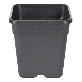 Gro Pro Gro Pro Black Square Pot, 8 Gallon, 14" x 14" x 14.5