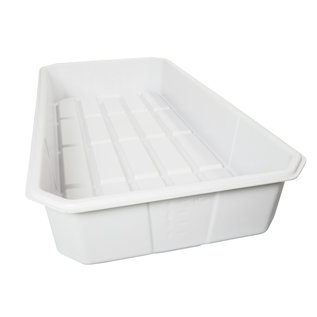 Active Aqua Active Aqua Flood Tray for Tents, White, 22" x 45”