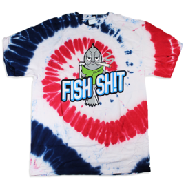 Fish Sh!t Fish Shit Tie Dyed T-Shirt
