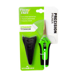 Hydrofarm Hydrofarm Precision Titanium Pruner Straight Blade