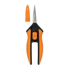 Piranha Pruner Bonsai Scissors - Fluorine Coated - Yellow & Black Hand