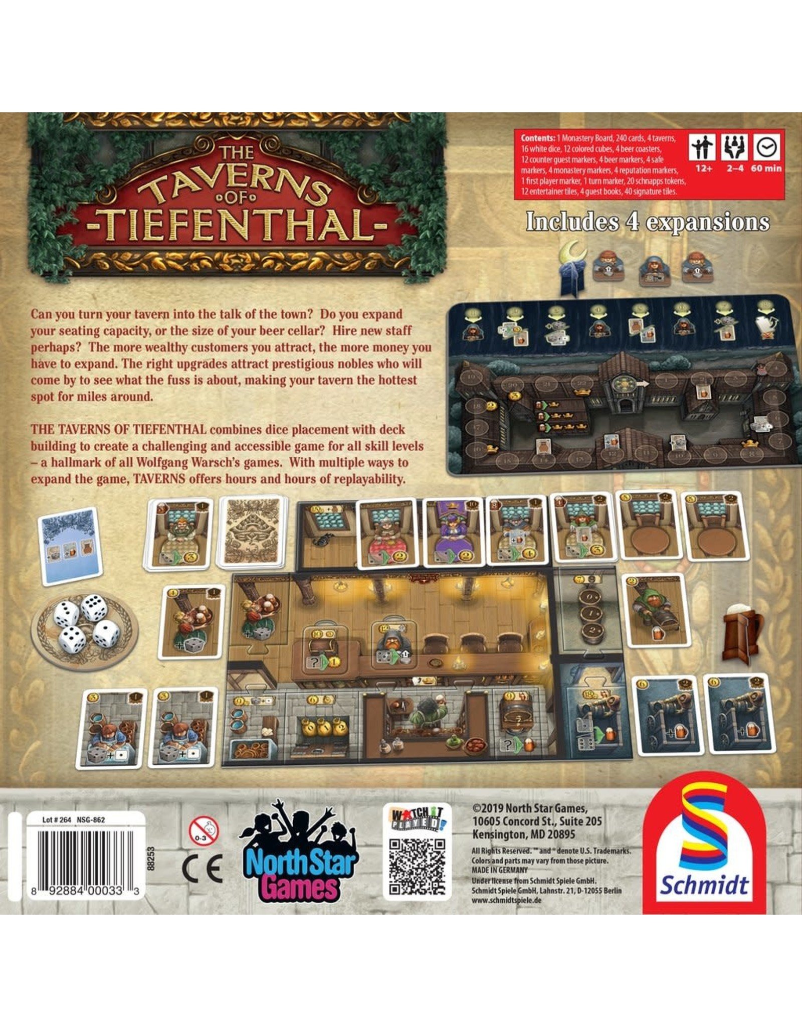 North Star Games The Taverns of Tiefenthal