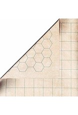 Chessex CHX Reversible Battlemat 1" sq/hex