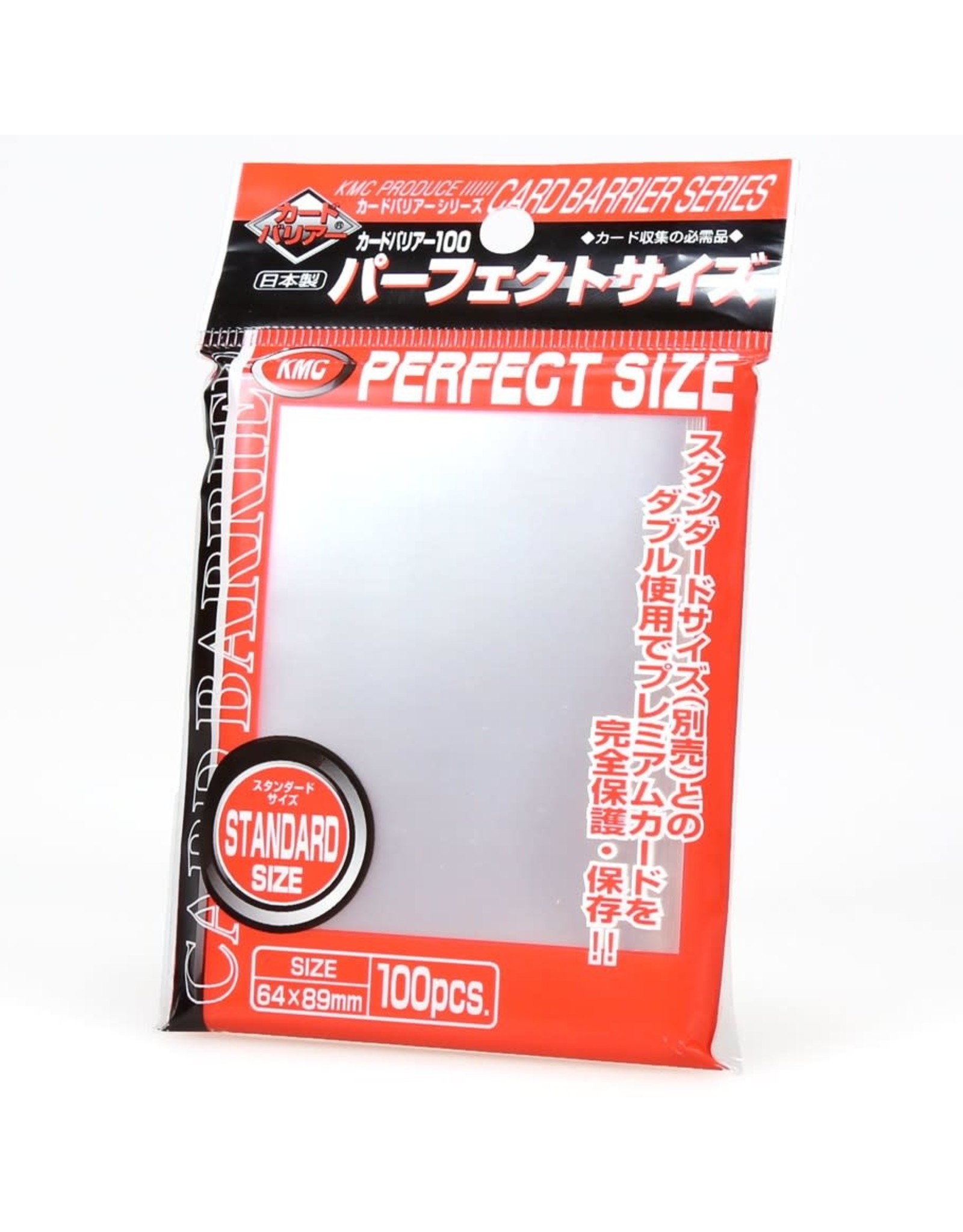 KMC KMC Perfect Fit Clear Card Sleeves 100 Count