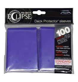 Ultra Pro Eclipse PRO-Matte Sleeves Royal Purple 100 count