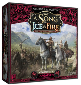 Cool Mini or Not A Song of Ice & Fire Tabletop Miniatures Game: Starter Set - Targaryen