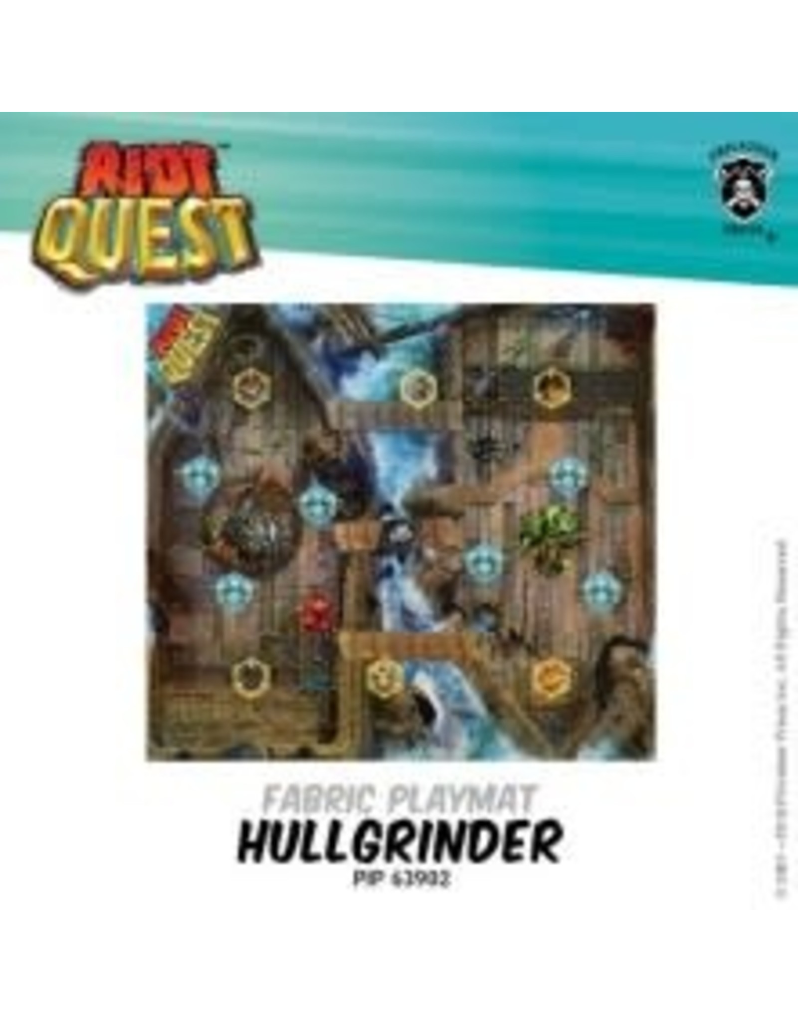 Privateer Press Riot Quest Hullgrinder Playmat