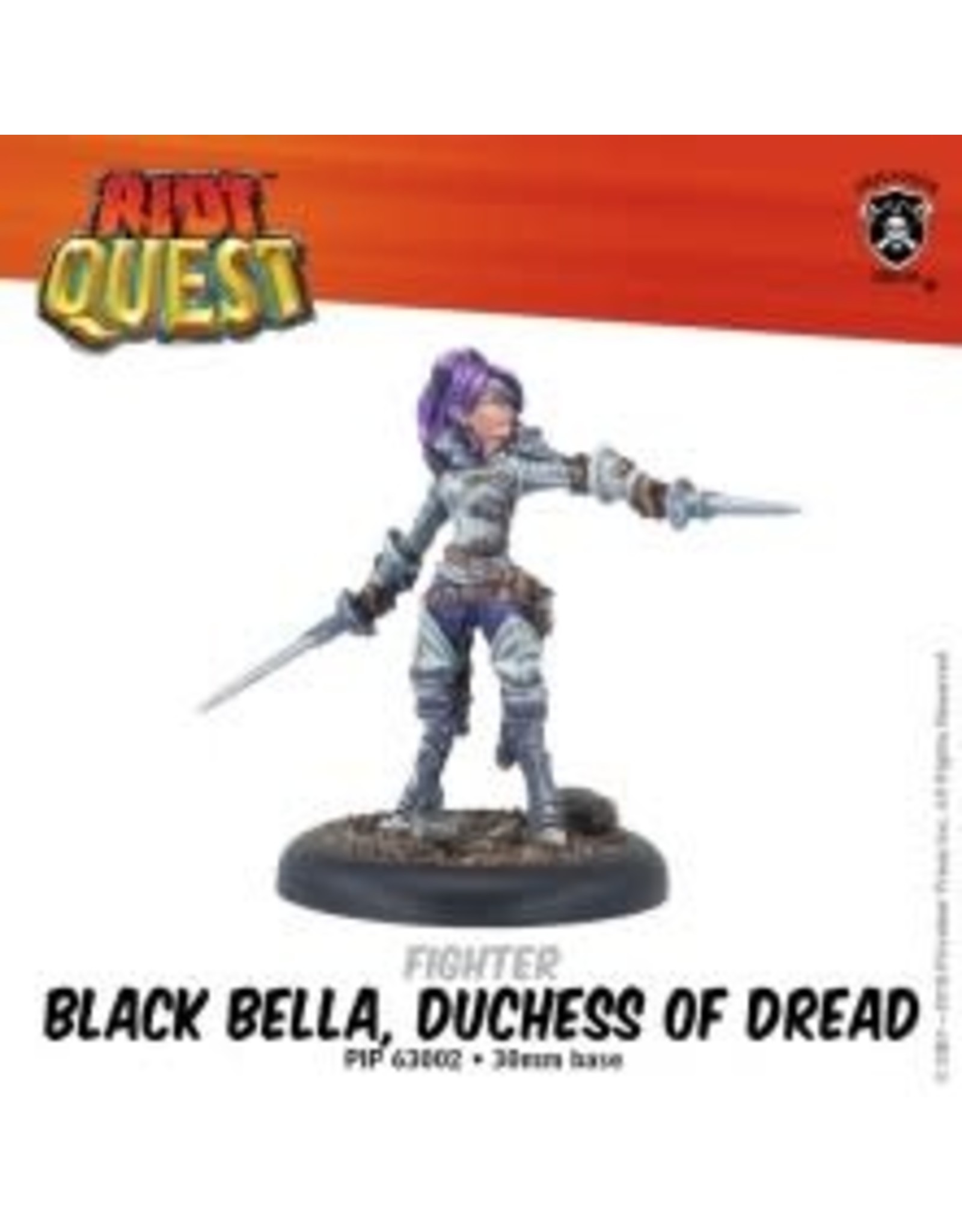 Privateer Press Black Bella, Duchess of Dread – Riot Quest Fighter