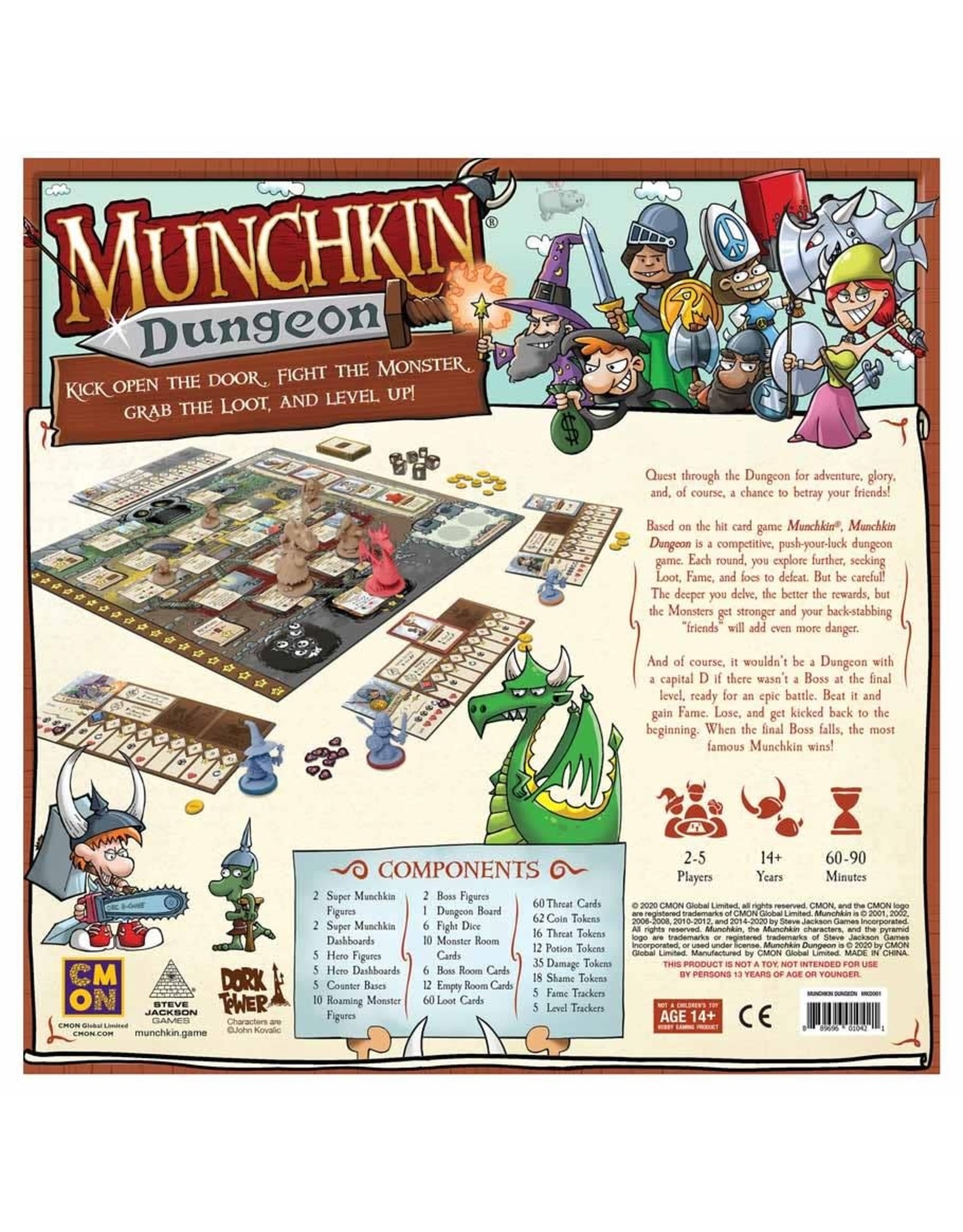 Cool Mini or Not Munchkin Dungeon