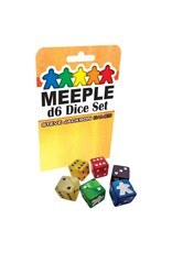 Steve Jackson Games Meeple D6 Dice: White