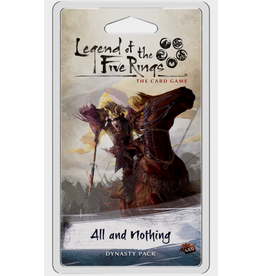Fantasy Flight Games Legend of the Five Rings LCG: All and Nothing Dynasty Pack
