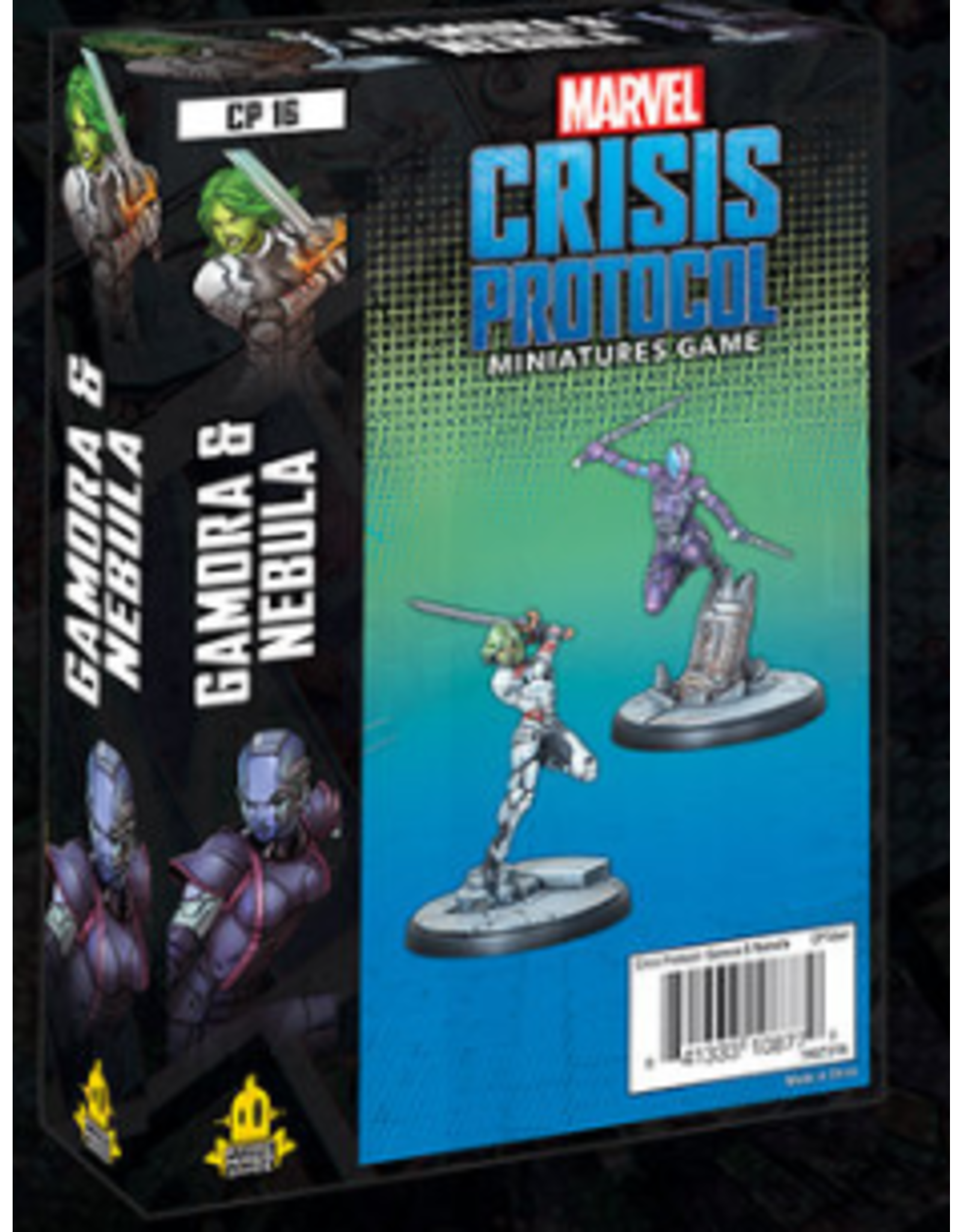 Atomic Mass Games Gamora and Nebula Character Pack - Marvel Crisis Protocol