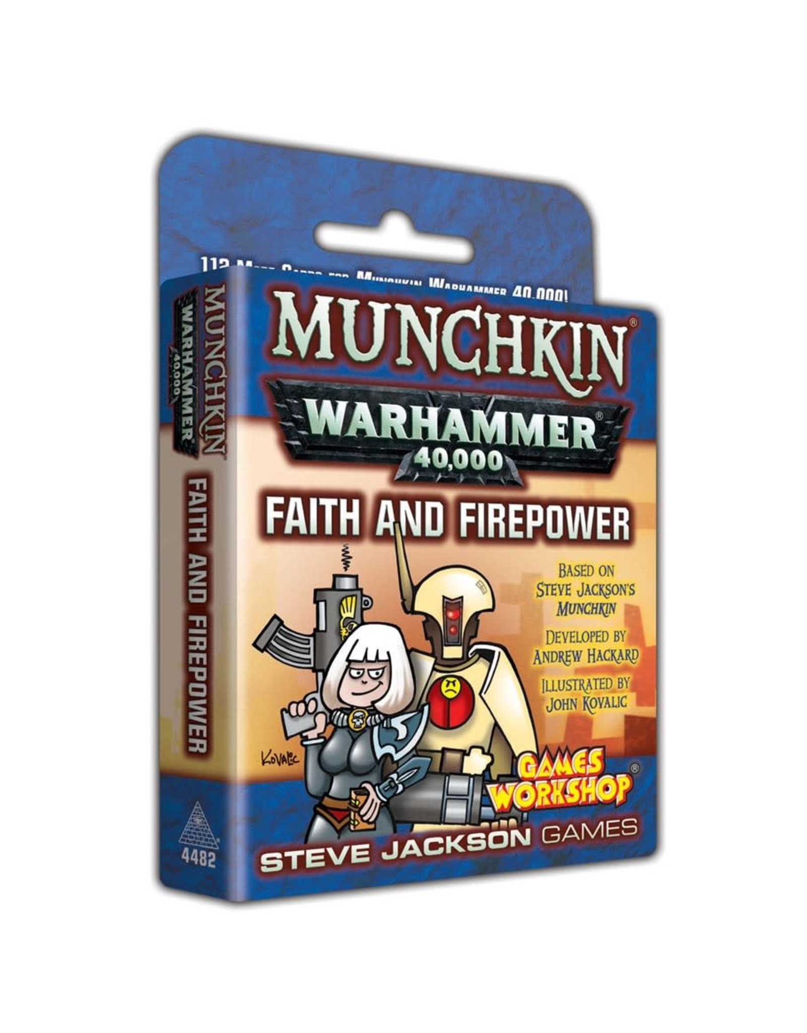 Steve Jackson Games Munchkin: Warhammer 40k Faith and Firepower