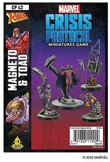 Atomic Mass Games Magneto and Toad - Marvel Crisis Protocol