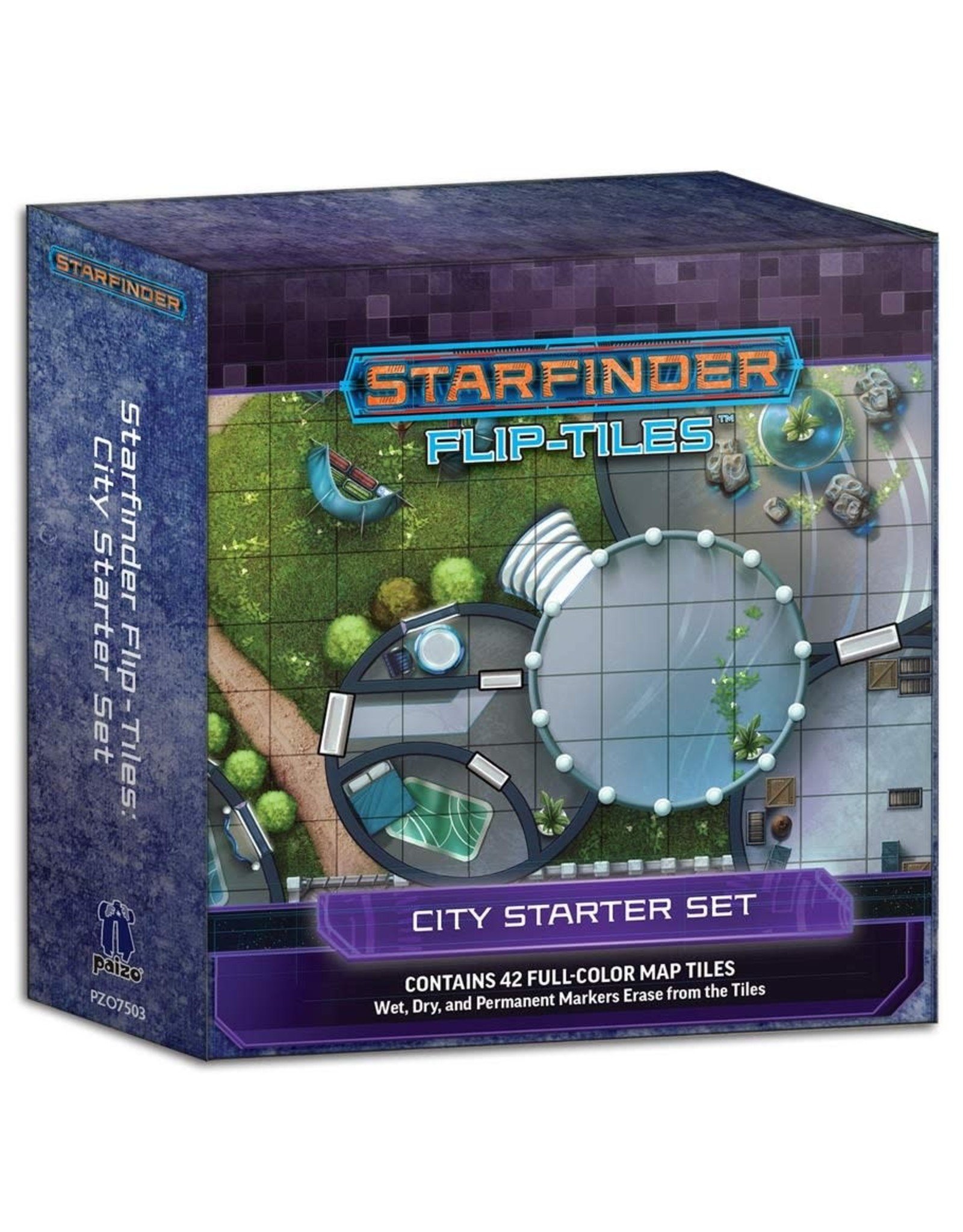Paizo Starfinder RPG Flip-Tiles: City Starter Set