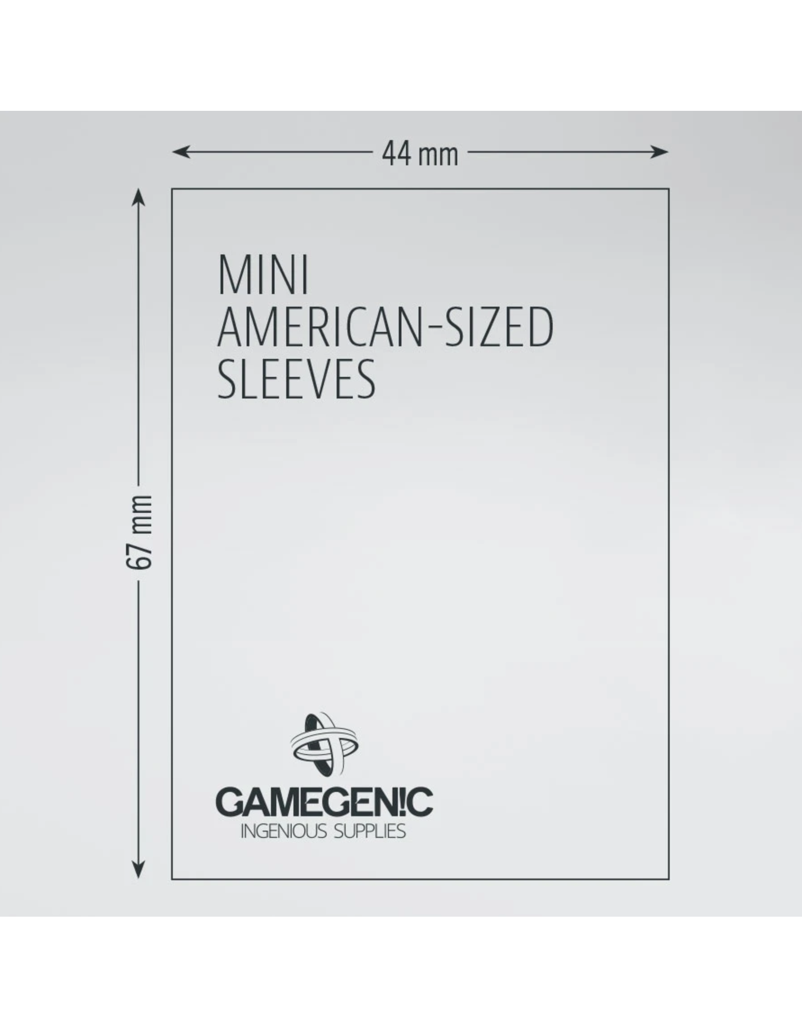 Gamegenic Mini American: MATTE Board Game Sleeves