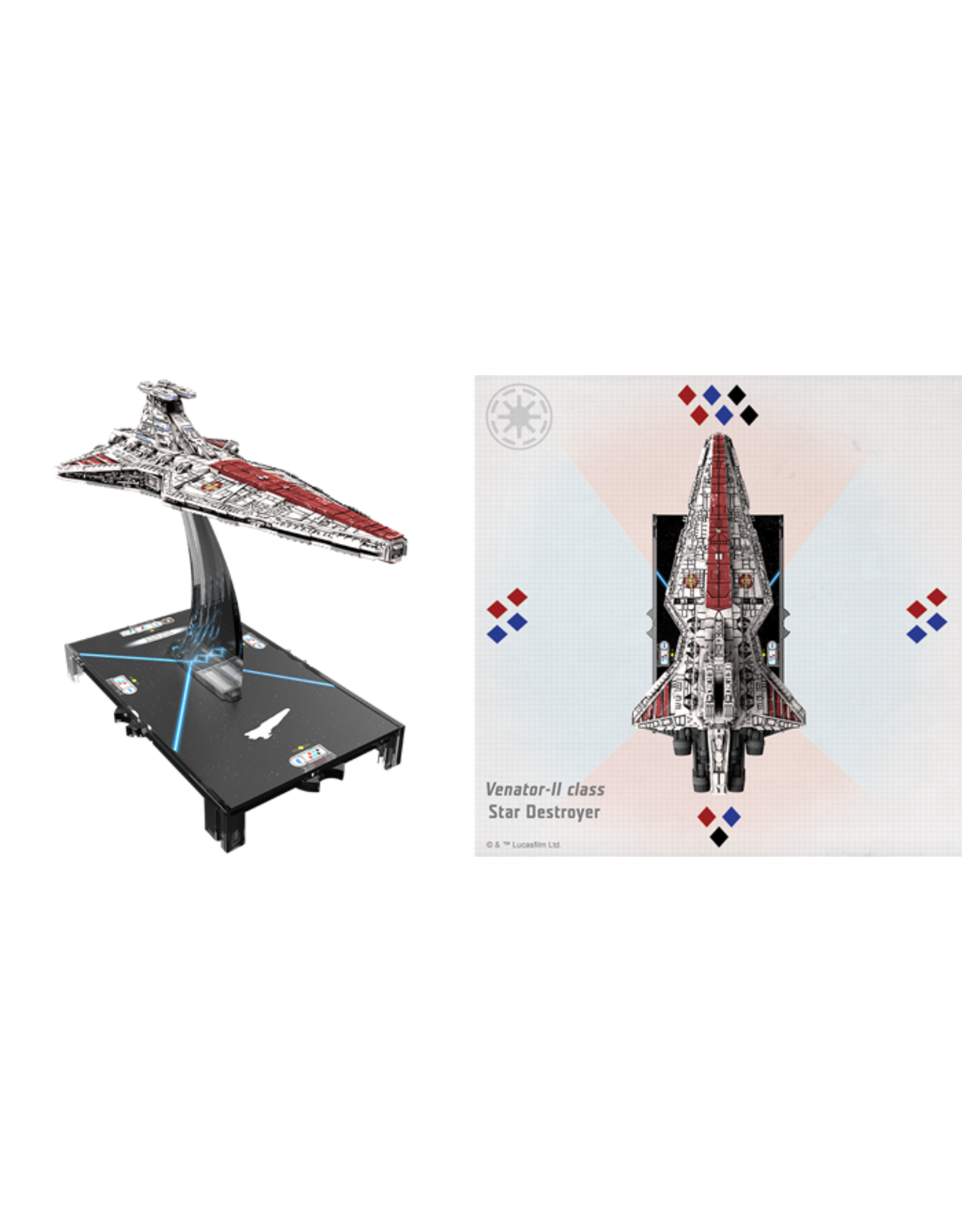 Fantasy Flight Games Venator-class Star Destroyer - Star Wars Armada