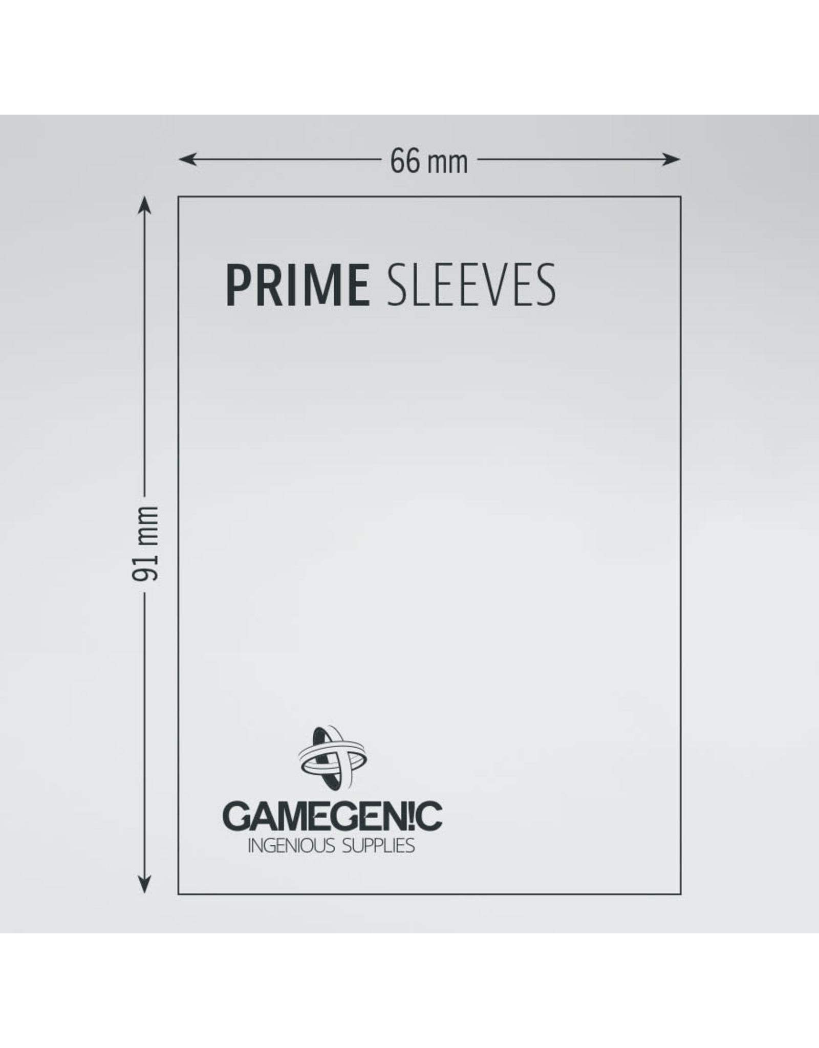 Gamegenic PRIME Sleeves: White