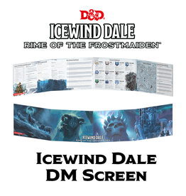 GaleForce Nine D&D 5th Edition DM Screen: Icewind Dale Rime of the Frostmaiden