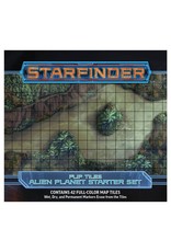 Paizo Starfinder RPG Flip-Tiles: Alien Planet Starter Set