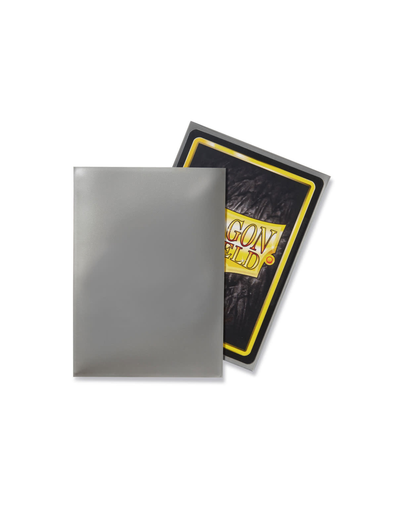 Arcane Tinmen Dragon Shield: Classic Silver Card Sleeves 100 Count