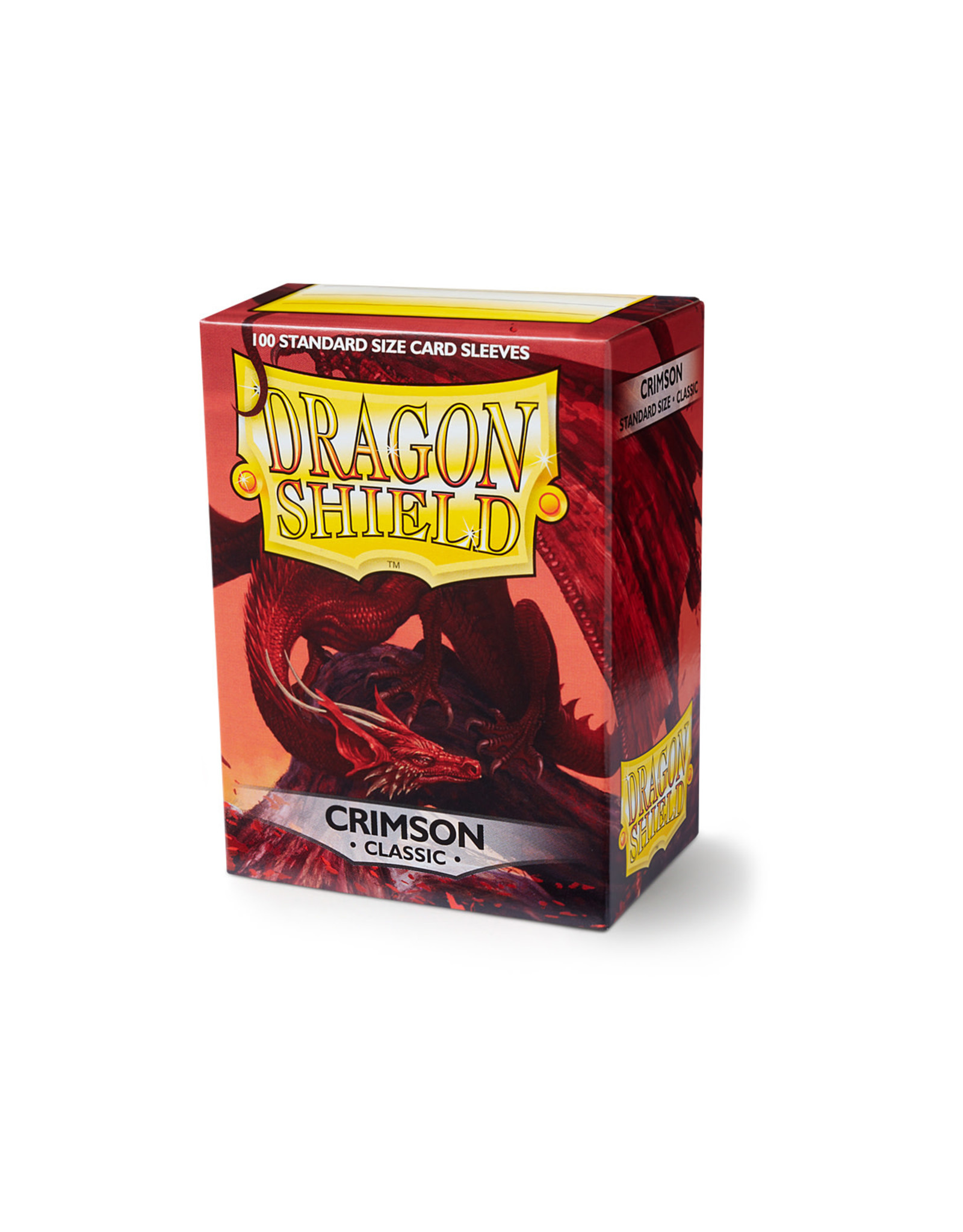 Arcane Tinmen Dragon Shield: Classic Crimson Card Sleeves 100 Count