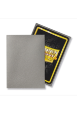 Arcane Tinmen Dragon Shield: Matte Silver Card Sleeves 100 Count