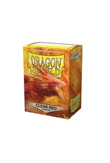 Arcane Tinmen Dragon Shield: Matte Clear Red Card Sleeves 100 Count