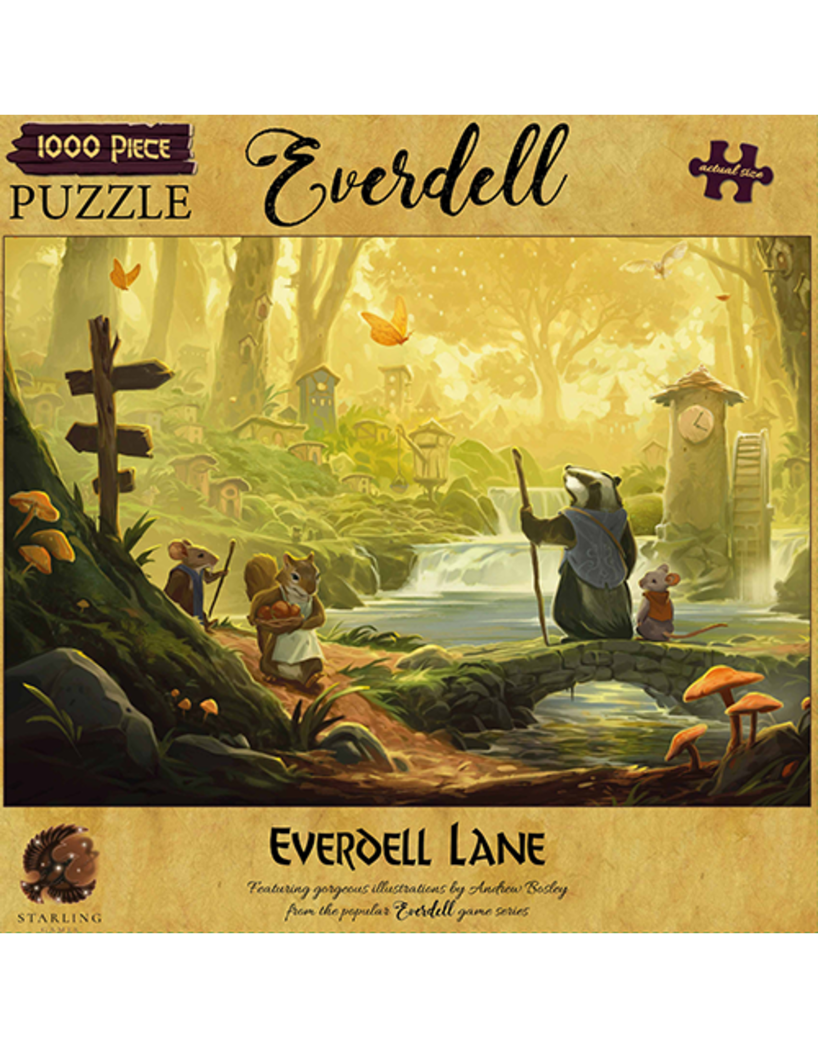 Asmodee Everdell Puzzles - Everdell Lane