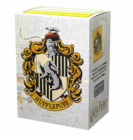 Arcane Tinmen Brushed Art: HP Hufflepuff (Box of 100) - Dragon Shield Sleeves
