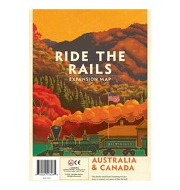 Capstone Australia & Canada Map Expansion - Ride the Rails